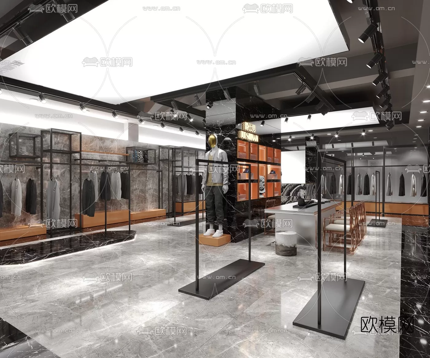 CLOTHES SHOP – 3D MODELS – DECOR – 009 – PRO