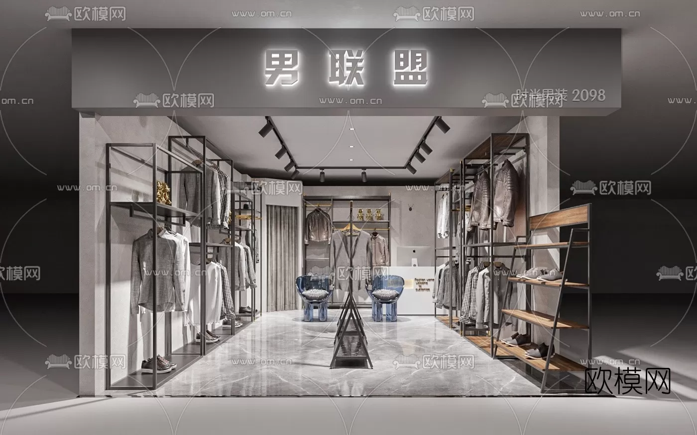 CLOTHES SHOP – 3D MODELS – DECOR – 010 – PRO