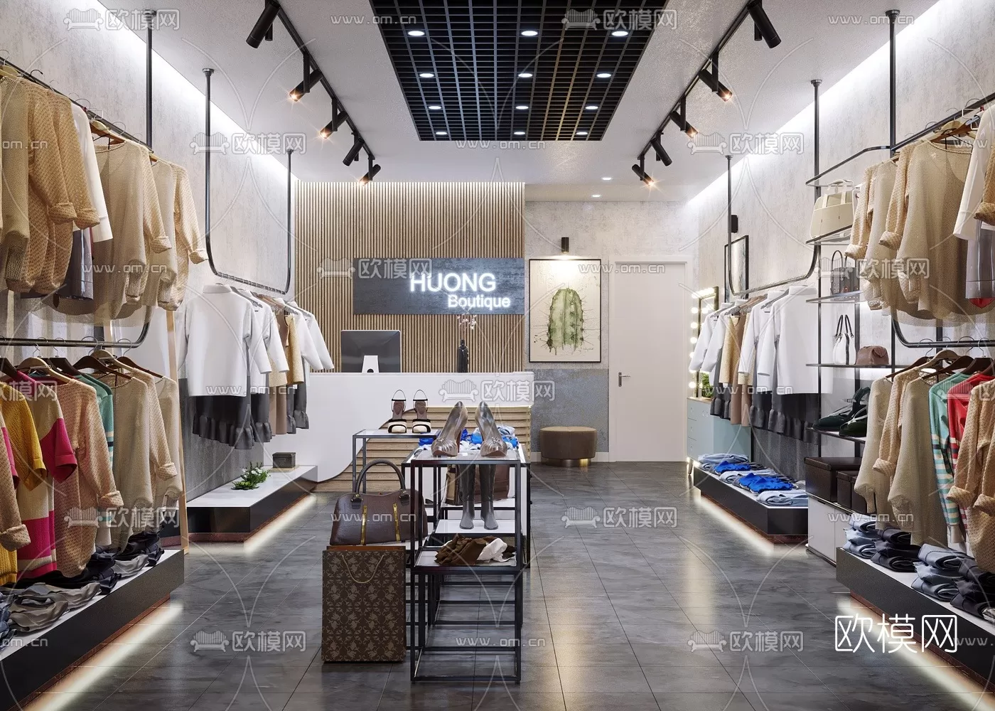 CLOTHES SHOP – 3D MODELS – DECOR – 016 – PRO