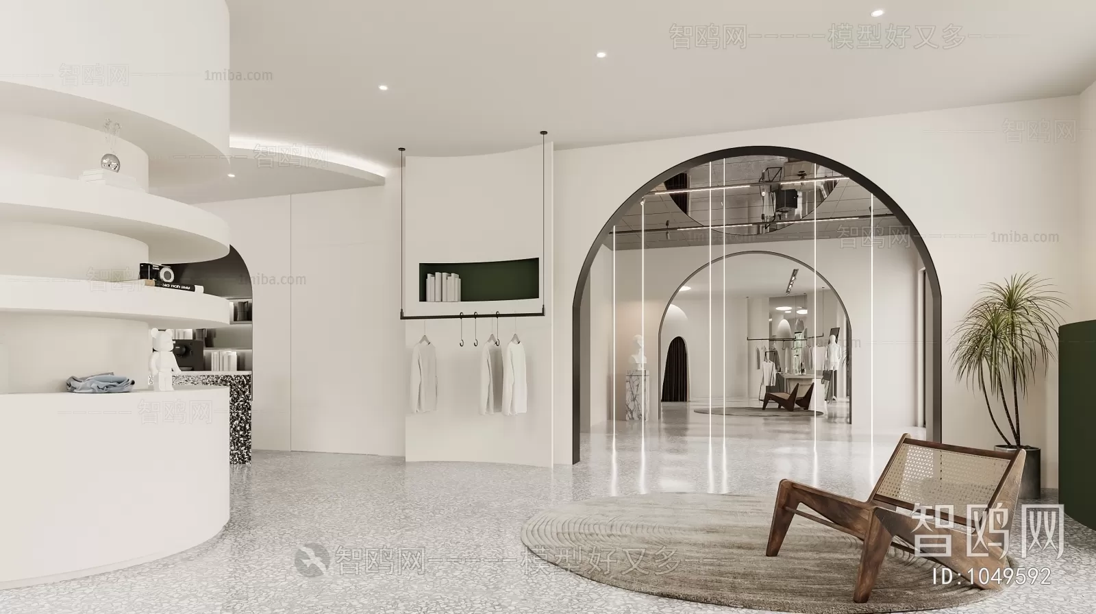 CLOTHES SHOP – 3D MODELS – DECOR – 021 – PRO