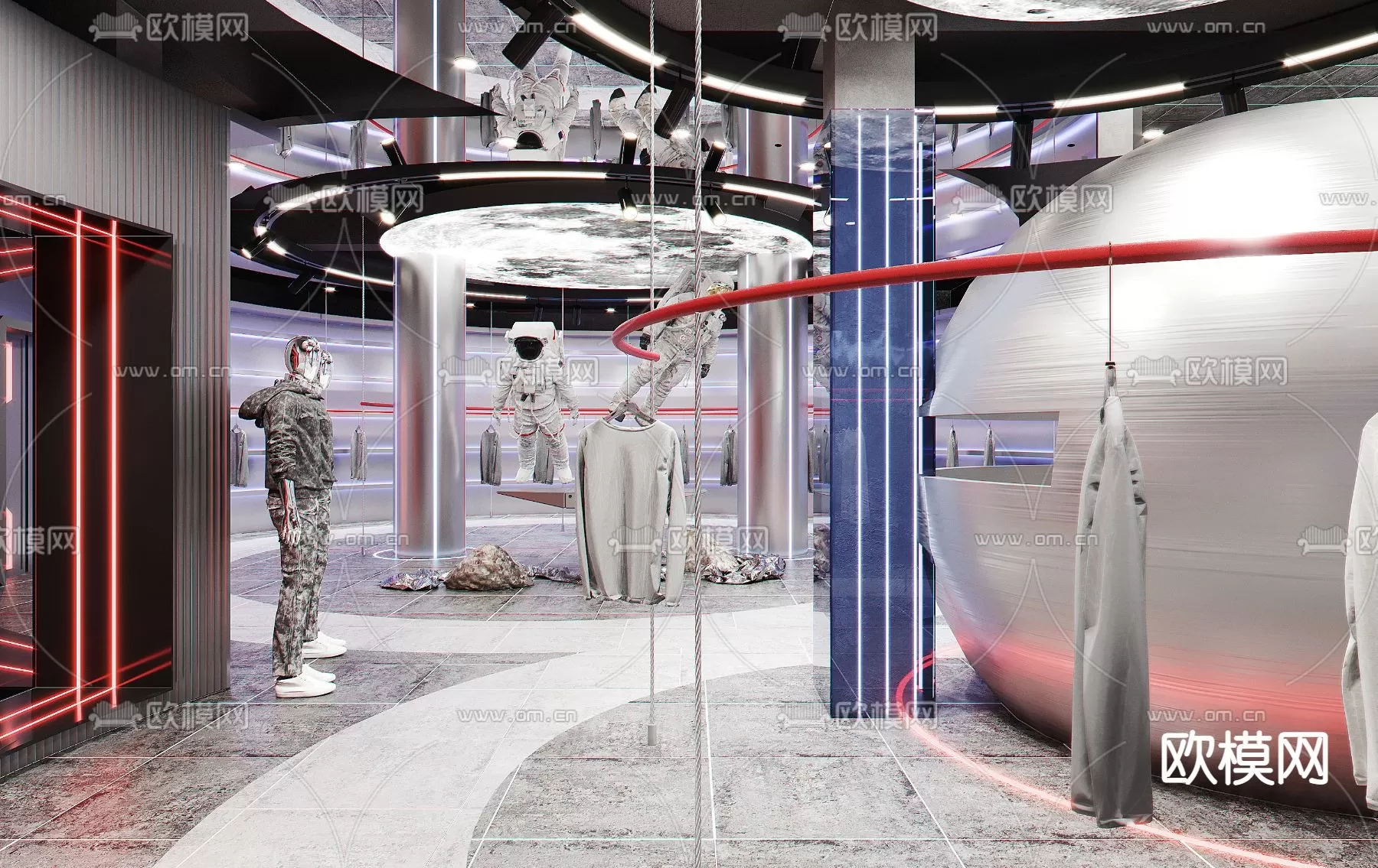 CLOTHES SHOP – 3D MODELS – DECOR – 023 – PRO