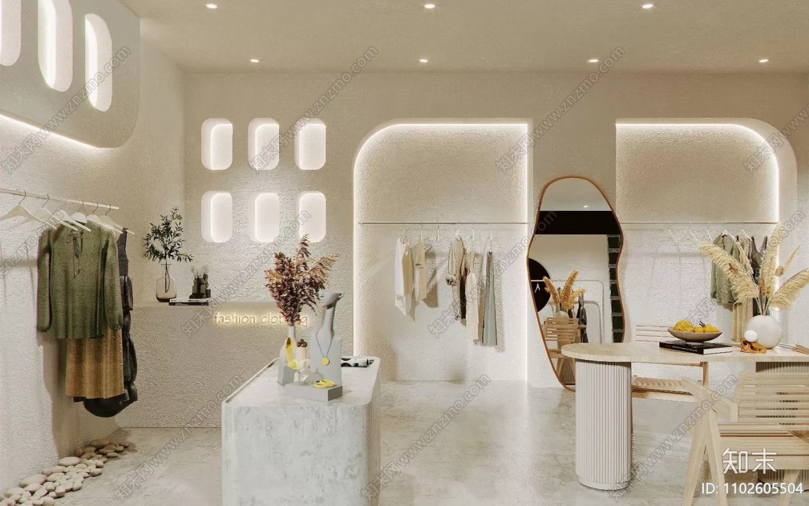 CLOTHES SHOP – 3D MODELS – DECOR – 024 – PRO