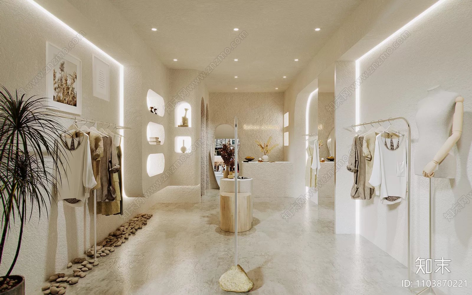 CLOTHES SHOP – 3D MODELS – DECOR – 025 – PRO