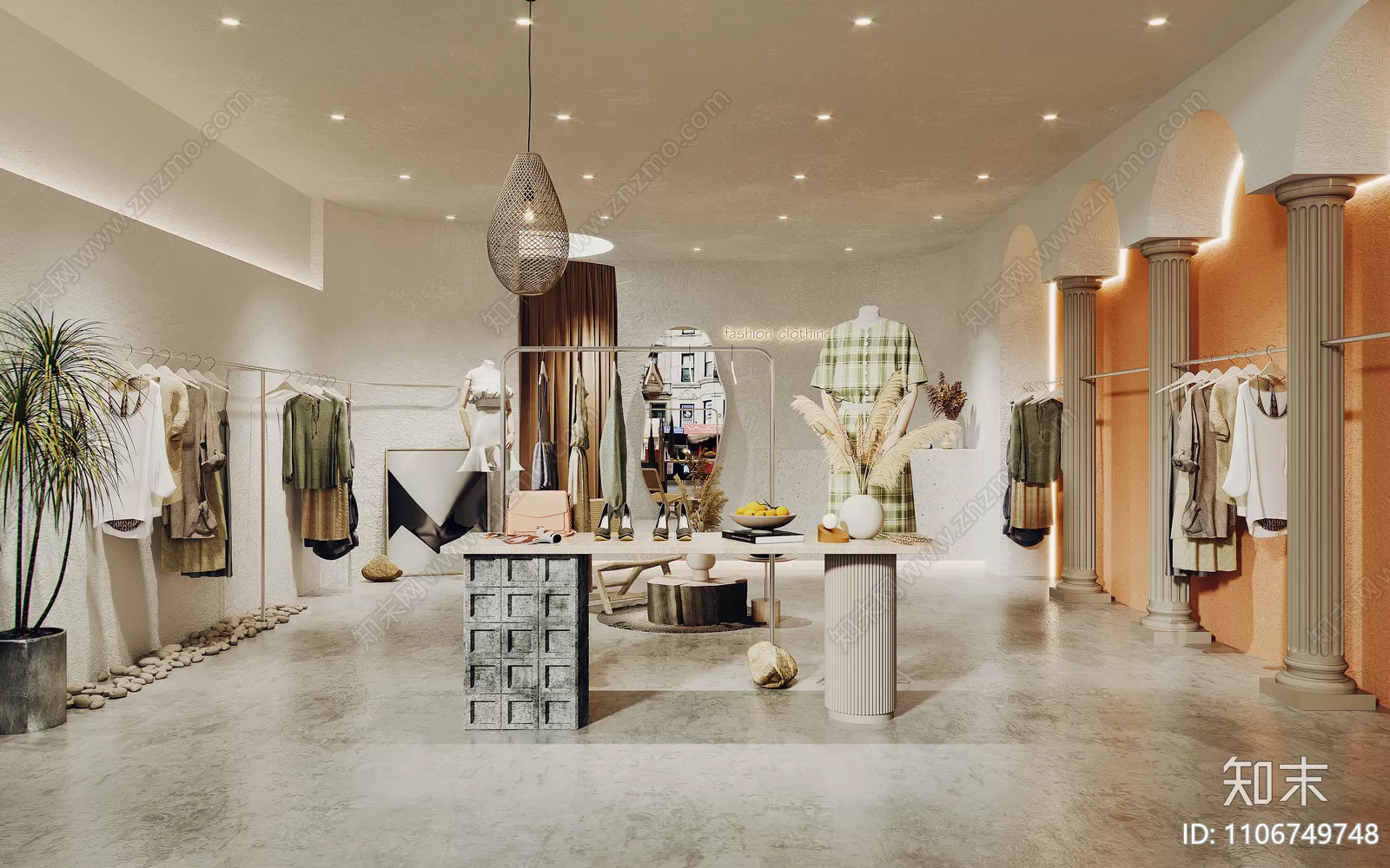 CLOTHES SHOP – 3D MODELS – DECOR – 029 – PRO