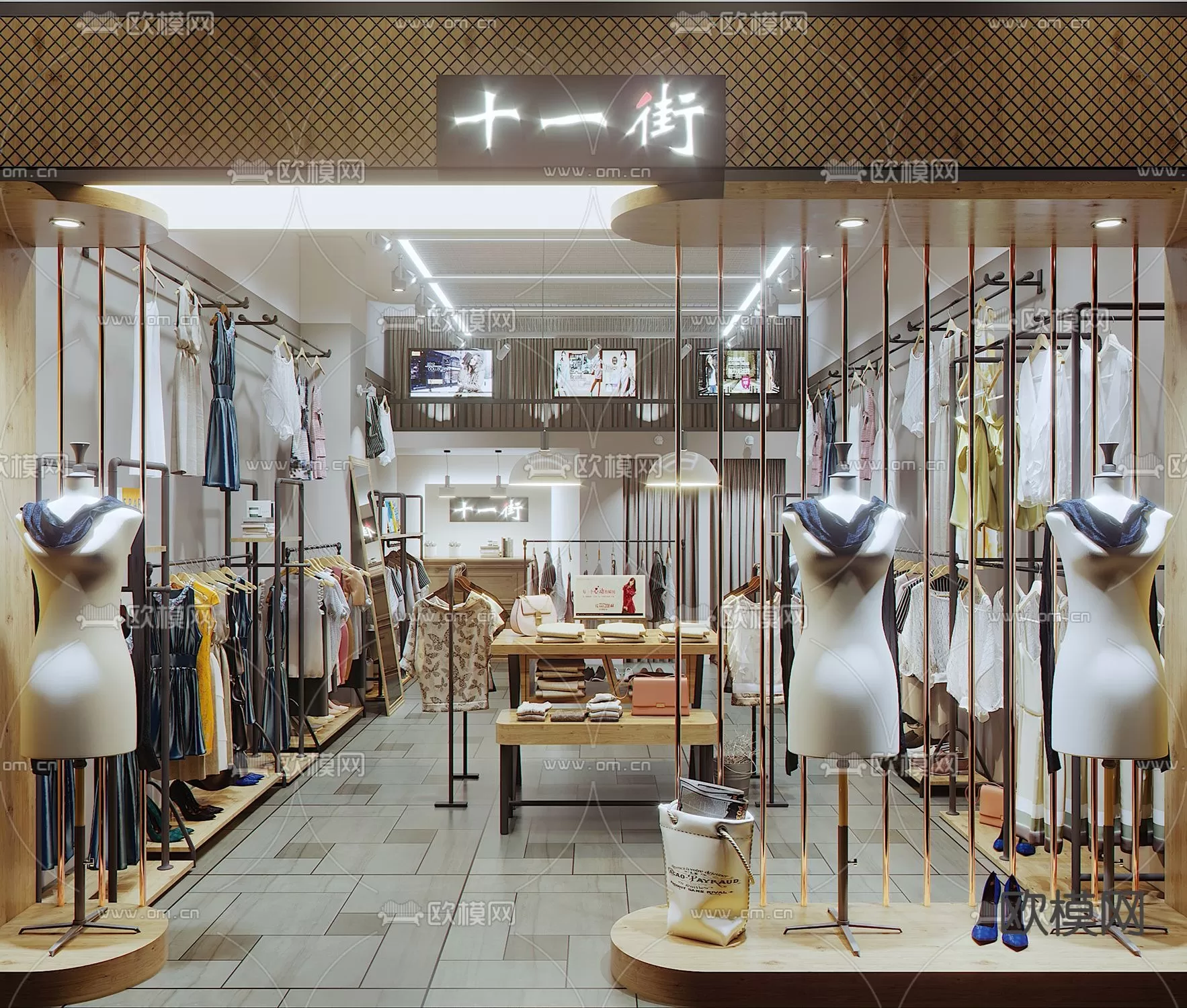 CLOTHES SHOP – 3D MODELS – DECOR – 031 – PRO