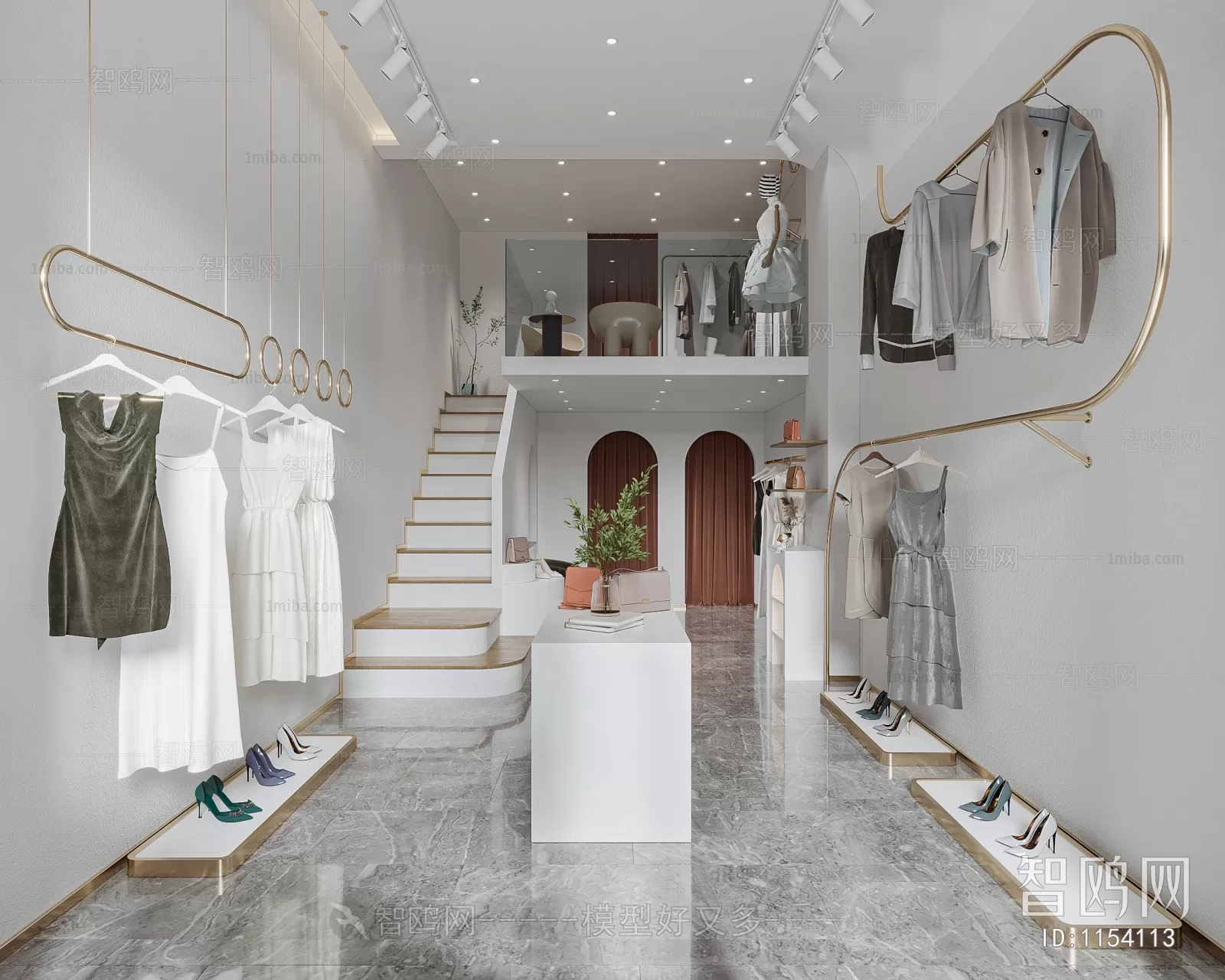 CLOTHES SHOP – 3D MODELS – DECOR – 035 – PRO