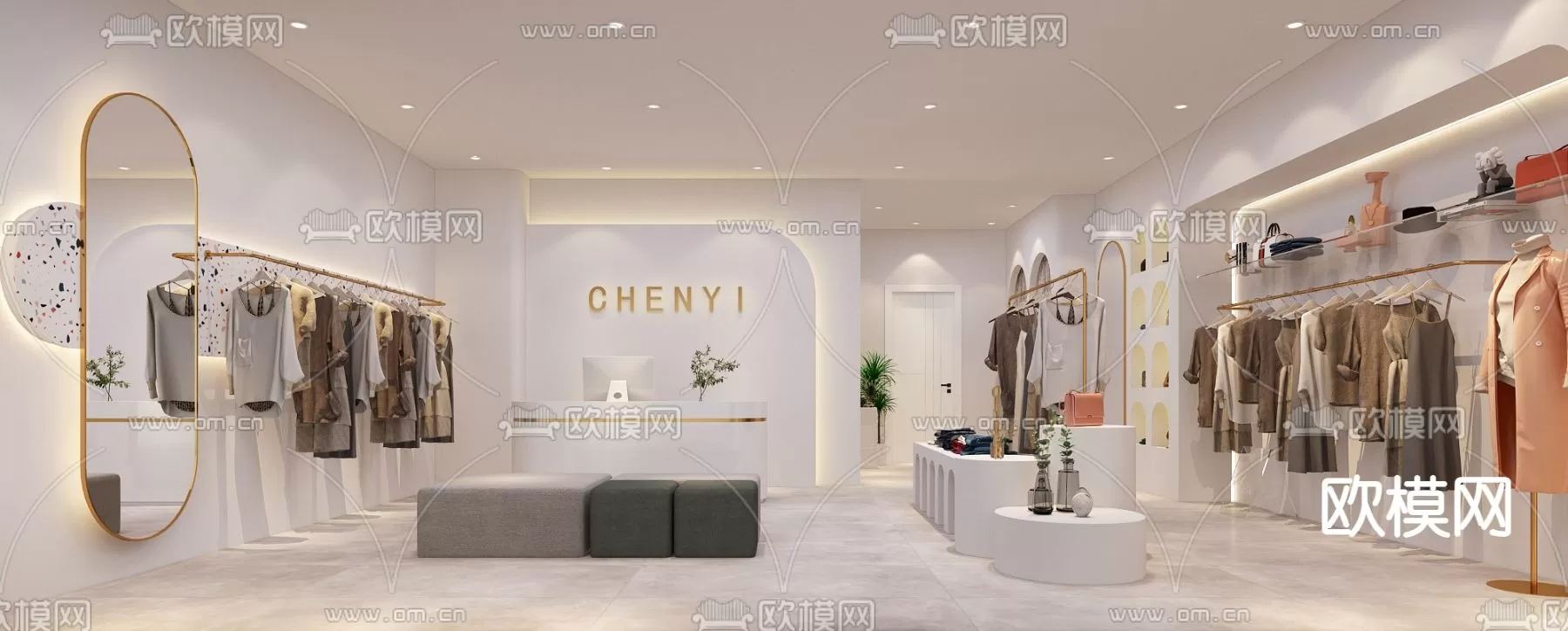 CLOTHES SHOP – 3D MODELS – DECOR – 038 – PRO