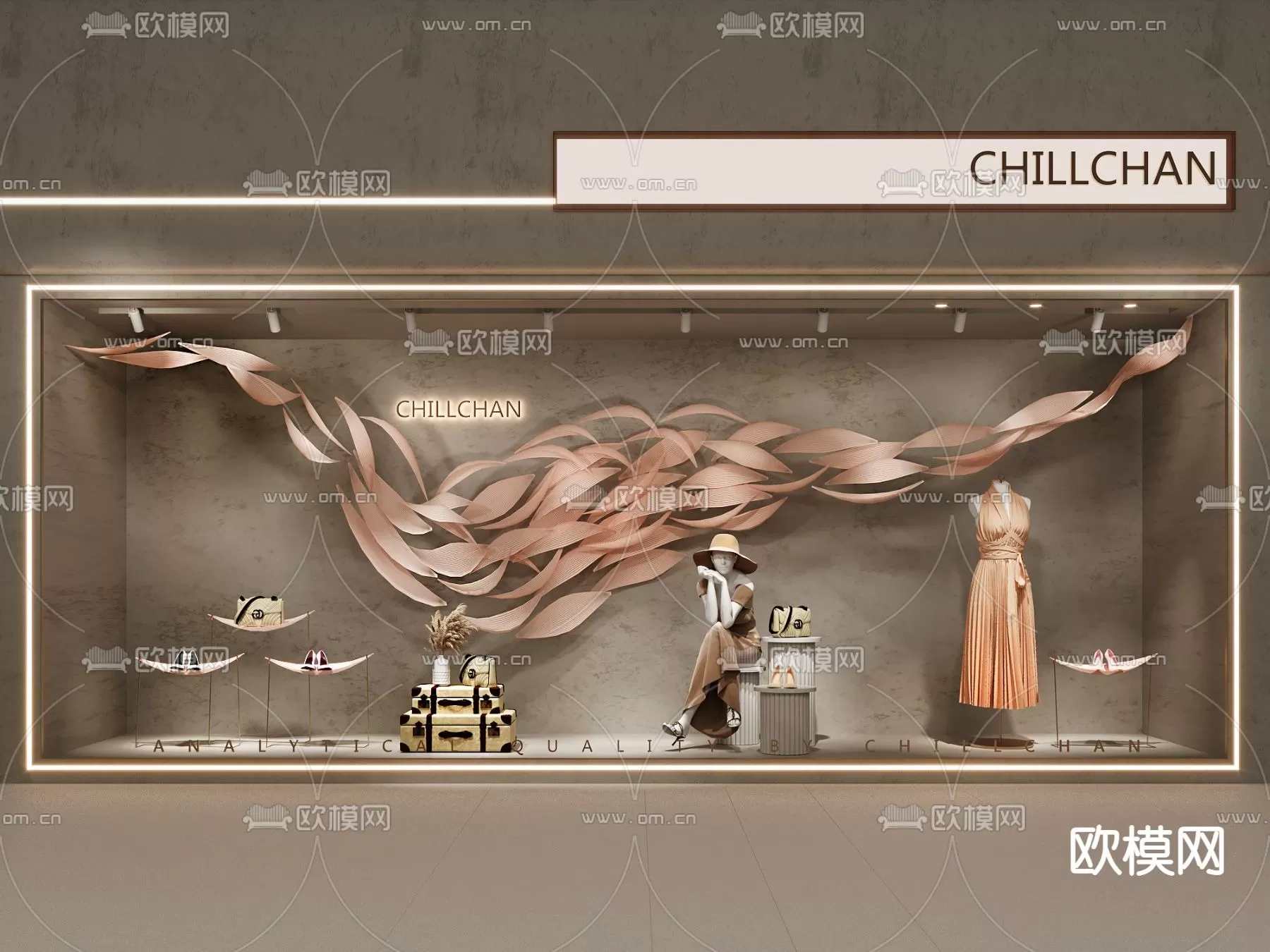 CLOTHES SHOP – 3D MODELS – DECOR – 045 – PRO