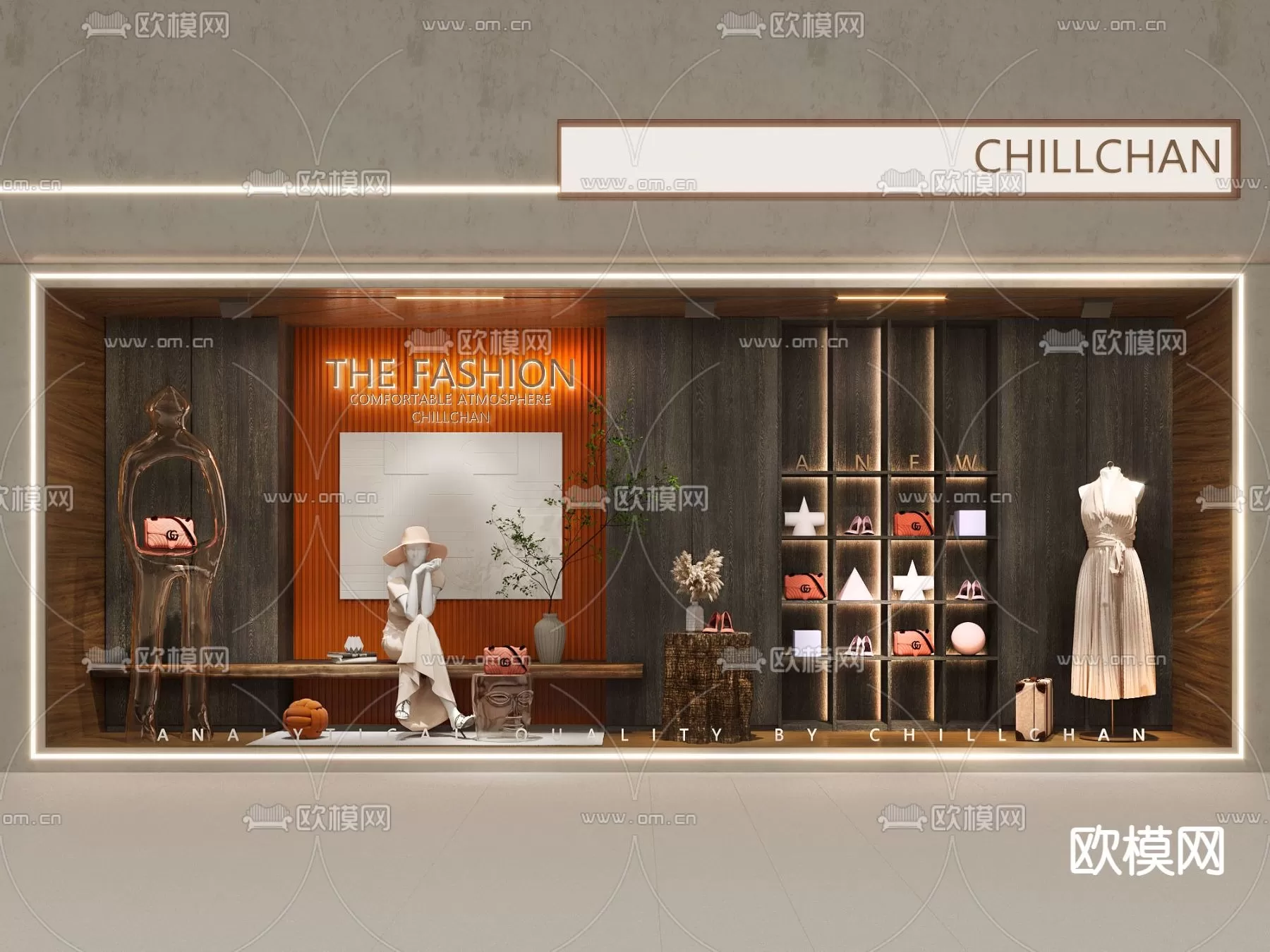 CLOTHES SHOP – 3D MODELS – DECOR – 048 – PRO