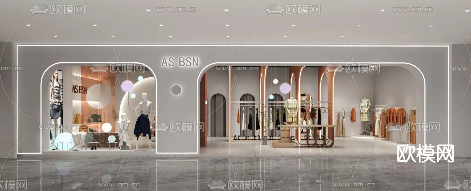 CLOTHES SHOP – 3D MODELS – DECOR – 055 – PRO