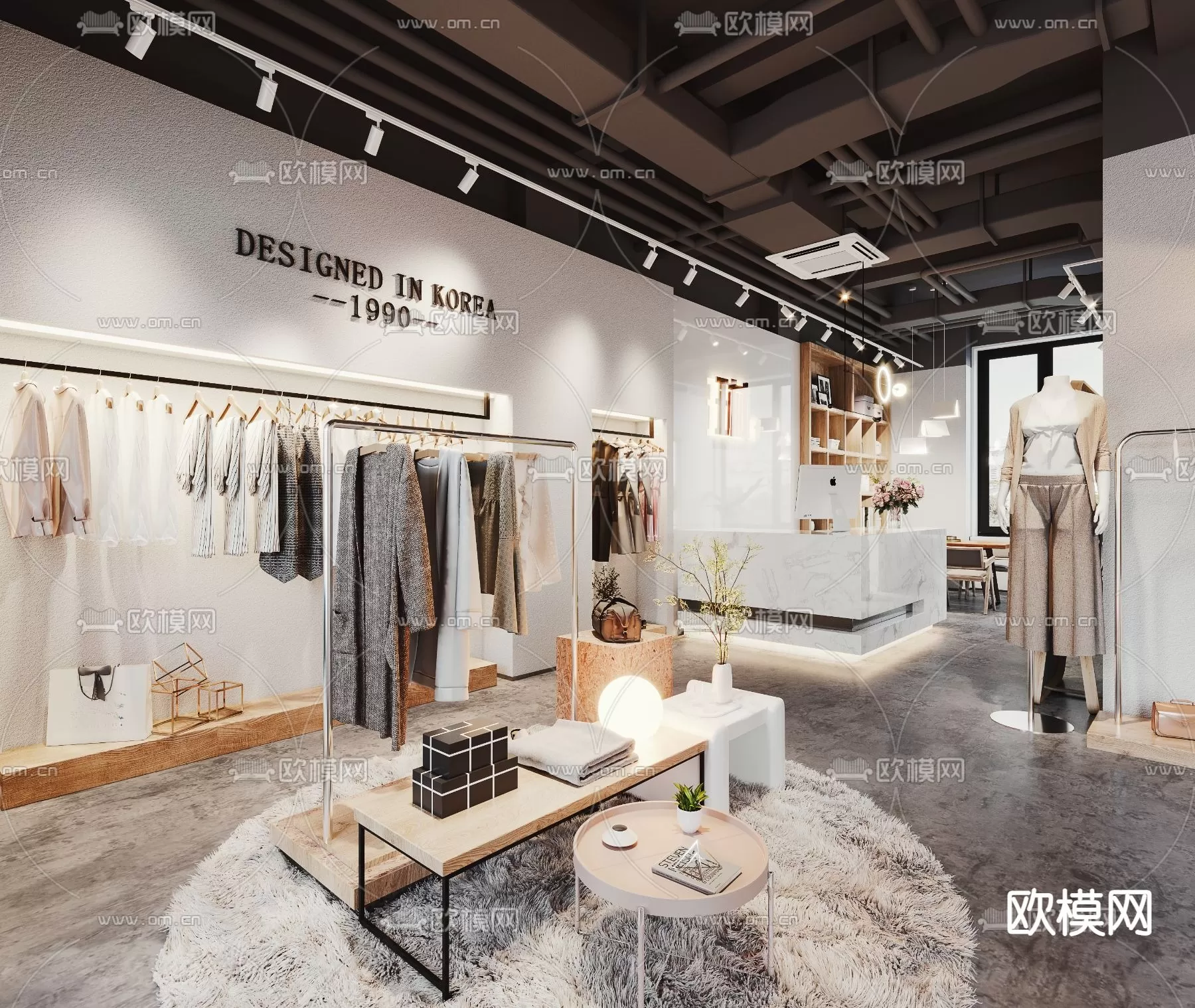 CLOTHES SHOP – 3D MODELS – DECOR – 058 – PRO