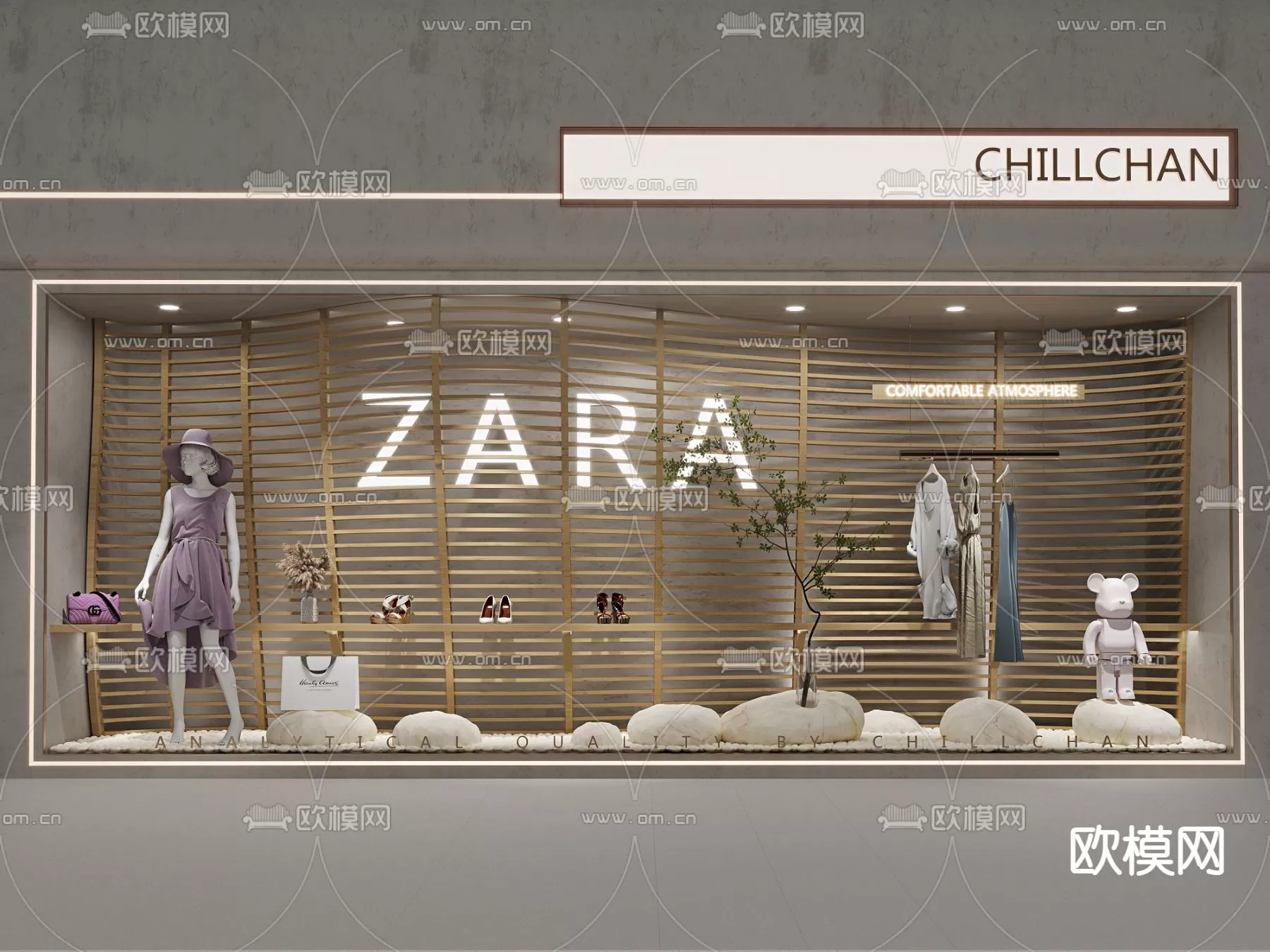 CLOTHES SHOP – 3D MODELS – DECOR – 061 – PRO