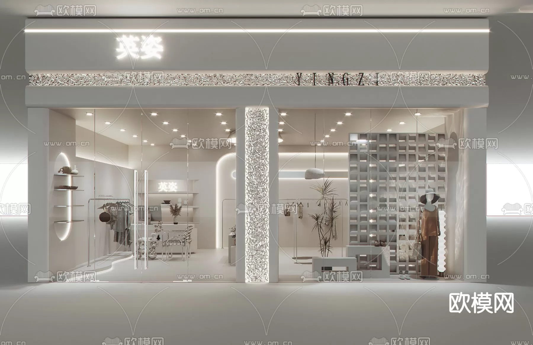 CLOTHES SHOP – 3D MODELS – DECOR – 063 – PRO