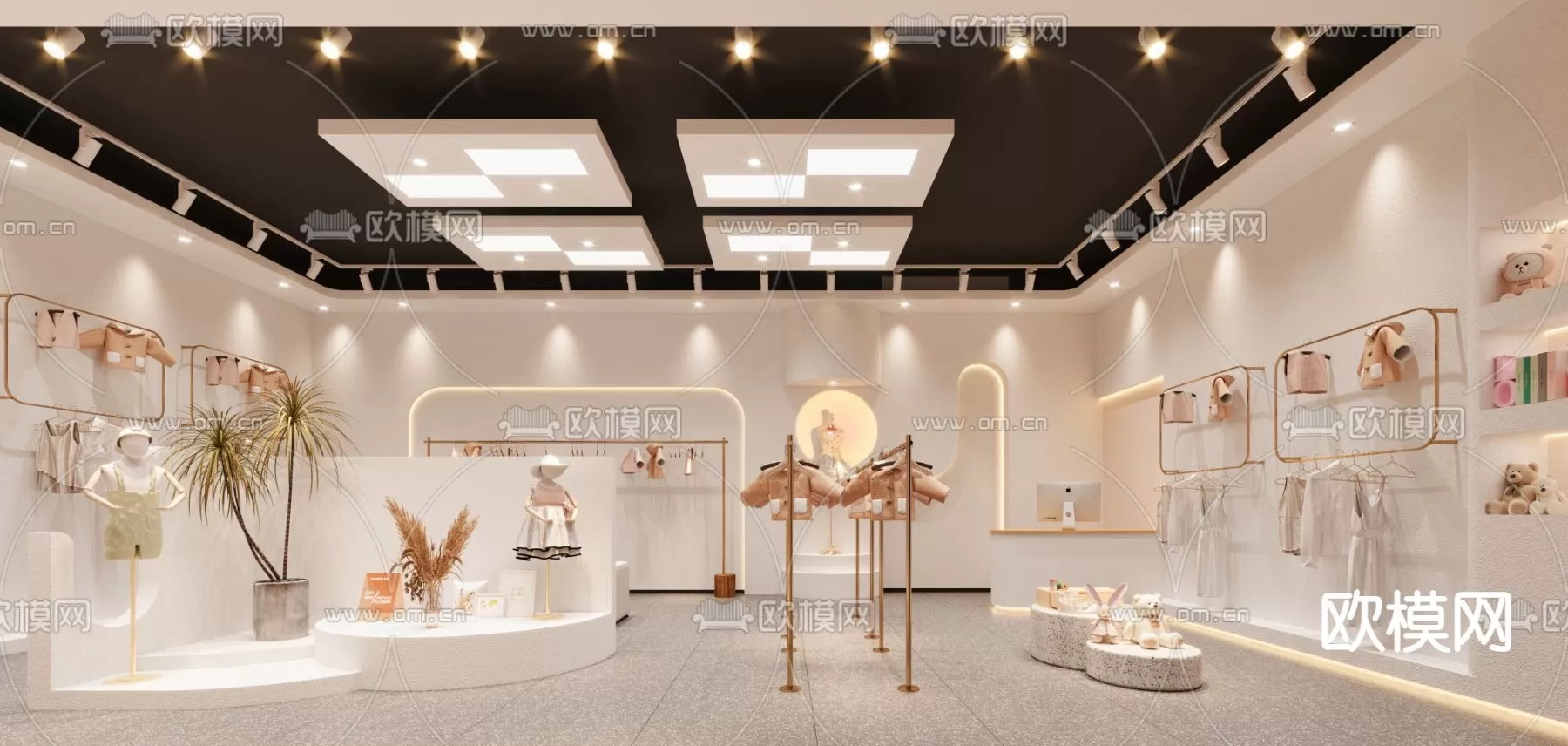 CLOTHES SHOP – 3D MODELS – DECOR – 070 – PRO CLOTHES SHOP – 3D MODELS – DECOR – 070 – PRO