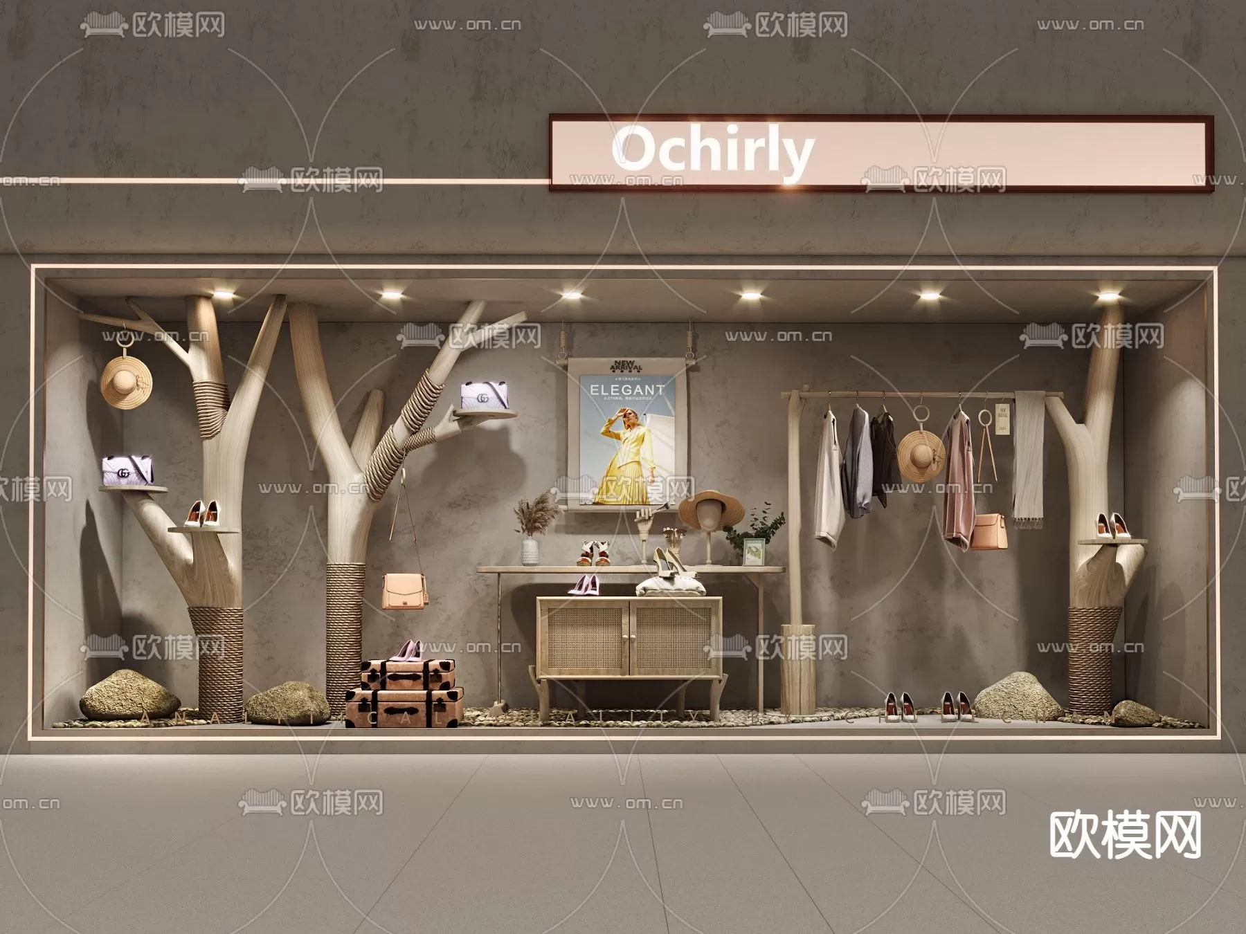 CLOTHES SHOP – 3D MODELS – DECOR – 076 – PRO CLOTHES SHOP – 3D MODELS – DECOR – 076 – PRO