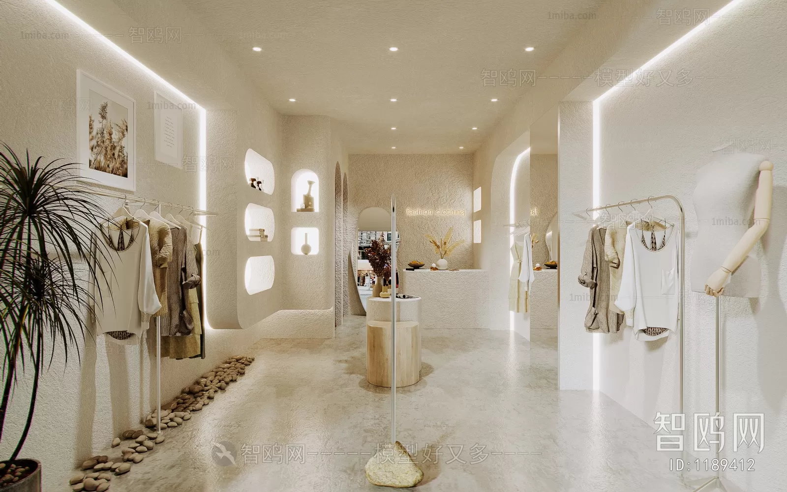 CLOTHES SHOP – 3D MODELS – DECOR – 077 – PRO CLOTHES SHOP – 3D MODELS – DECOR – 077 – PRO