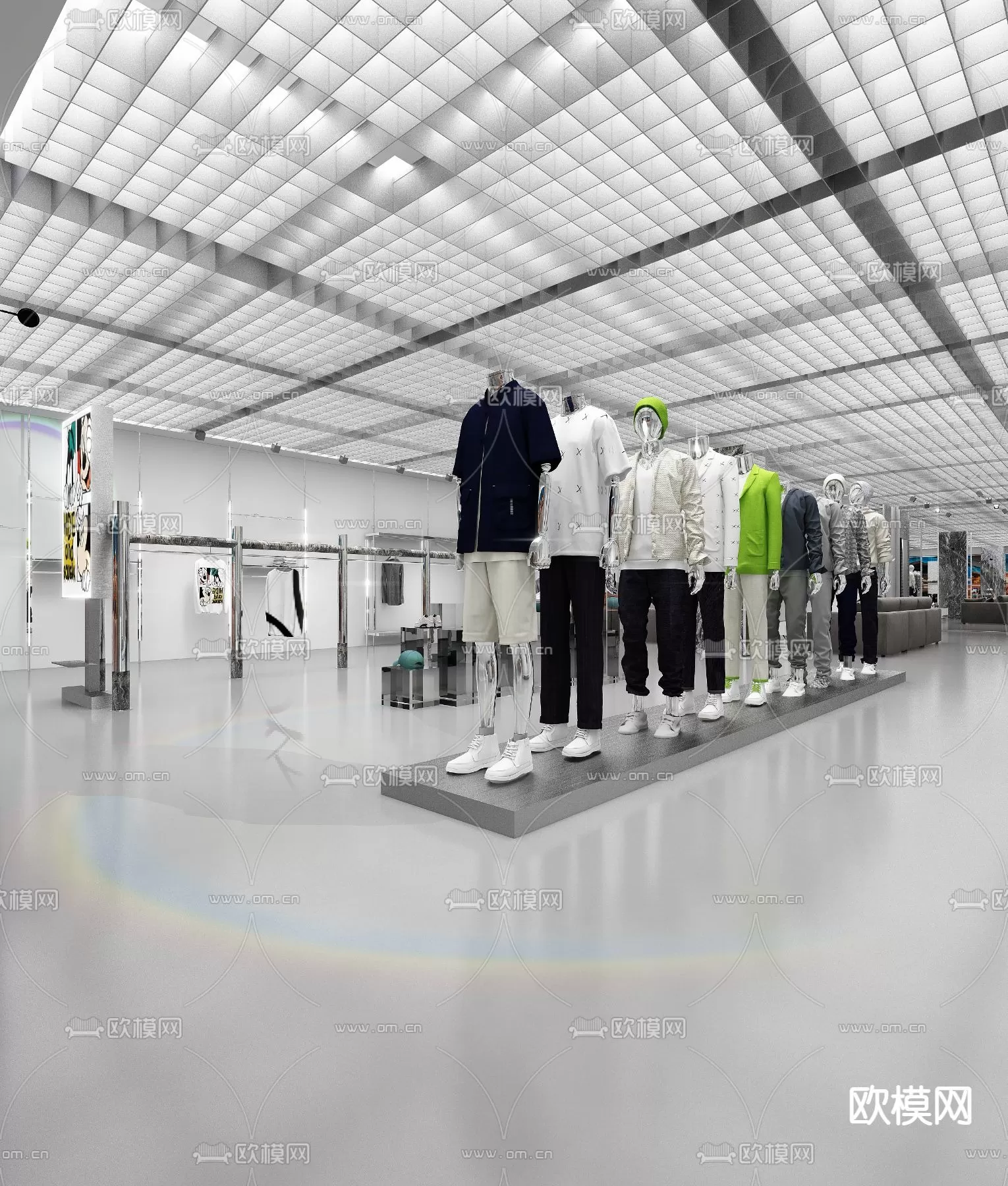 CLOTHES SHOP – 3D MODELS – DECOR – 080 – PRO CLOTHES SHOP – 3D MODELS – DECOR – 080 – PRO