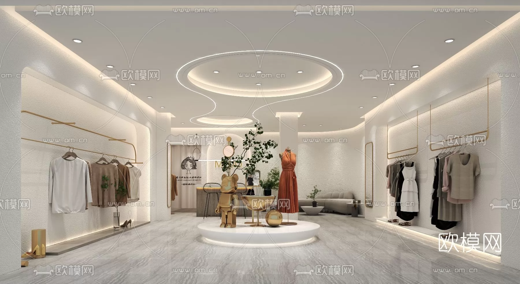 CLOTHES SHOP – 3D MODELS – DECOR – 081 – PRO CLOTHES SHOP – 3D MODELS – DECOR – 081 – PRO
