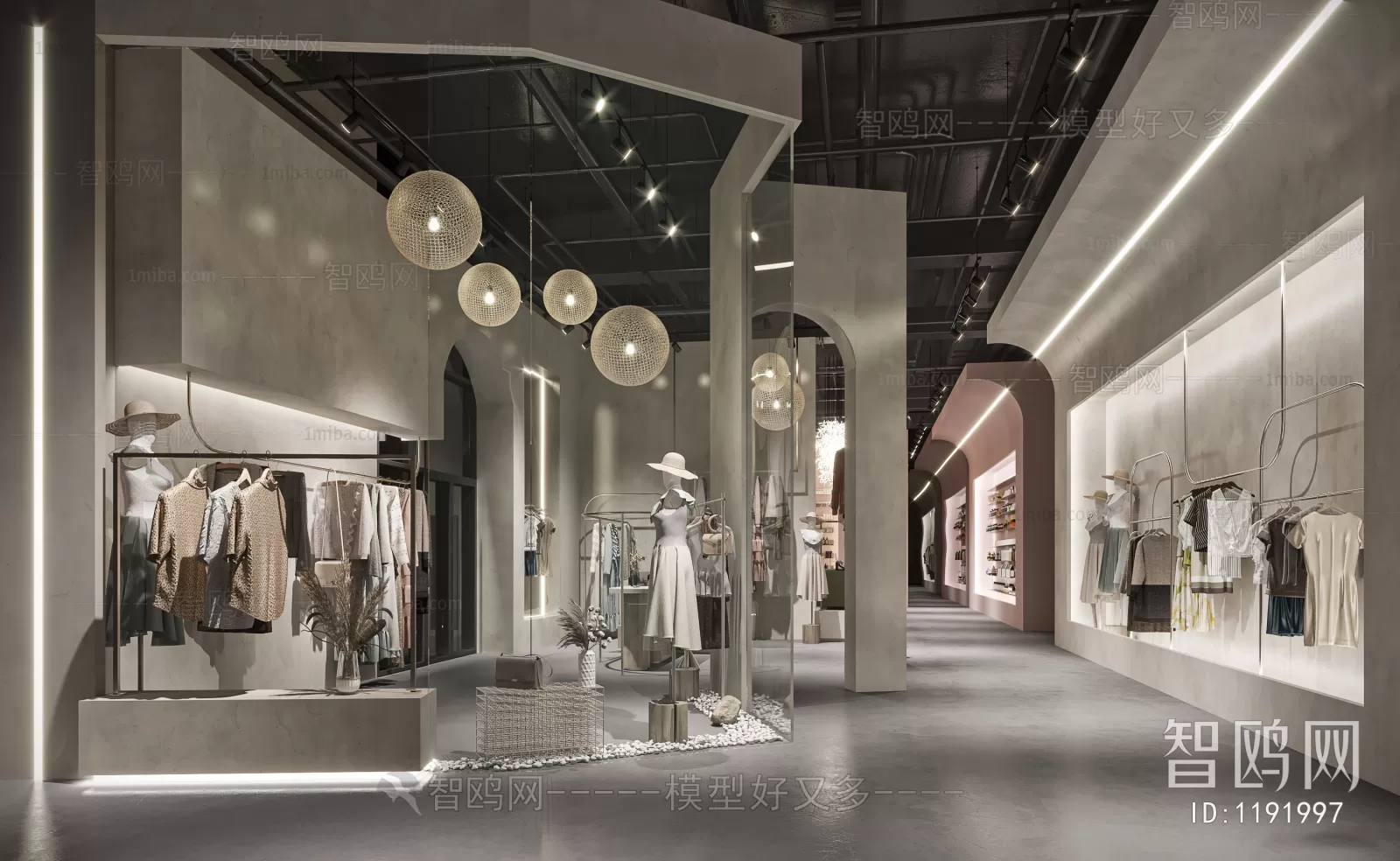 CLOTHES SHOP – 3D MODELS – DECOR – 083 – PRO CLOTHES SHOP – 3D MODELS – DECOR – 083 – PRO