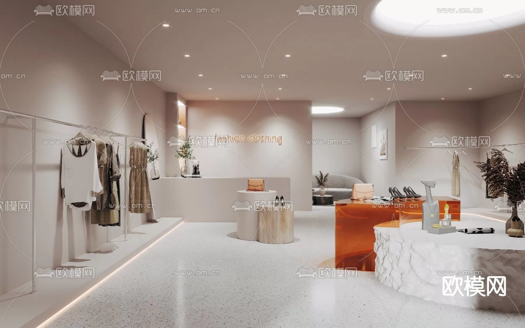 CLOTHES SHOP – 3D MODELS – DECOR – 088 – PRO CLOTHES SHOP – 3D MODELS – DECOR – 088 – PRO