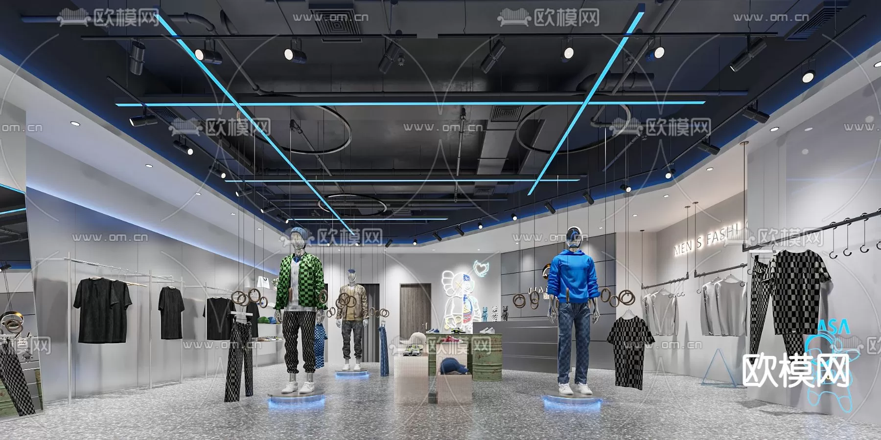 CLOTHES SHOP – 3D MODELS – DECOR – 093 – PRO CLOTHES SHOP – 3D MODELS – DECOR – 093 – PRO