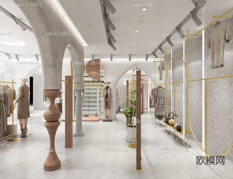 CLOTHES SHOP – 3D MODELS – DECOR – 095 – PRO CLOTHES SHOP – 3D MODELS – DECOR – 095 – PRO