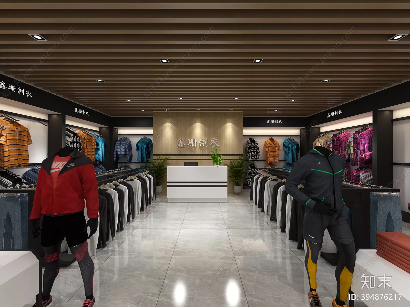 CLOTHES SHOP – 3D MODELS – DECOR – 104 – PRO CLOTHES SHOP – 3D MODELS – DECOR – 104 – PRO