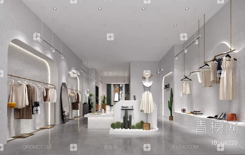 CLOTHES SHOP – 3D MODELS – DECOR – 108 – PRO CLOTHES SHOP – 3D MODELS – DECOR – 108 – PRO