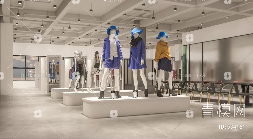 CLOTHES SHOP – 3D MODELS – DECOR – 126 – PRO CLOTHES SHOP – 3D MODELS – DECOR – 126 – PRO