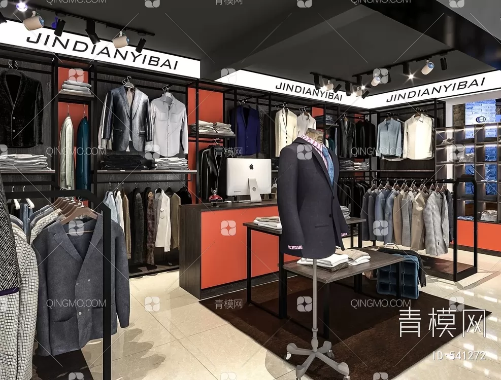 CLOTHES SHOP – 3D MODELS – DECOR – 130 – PRO CLOTHES SHOP – 3D MODELS – DECOR – 130 – PRO