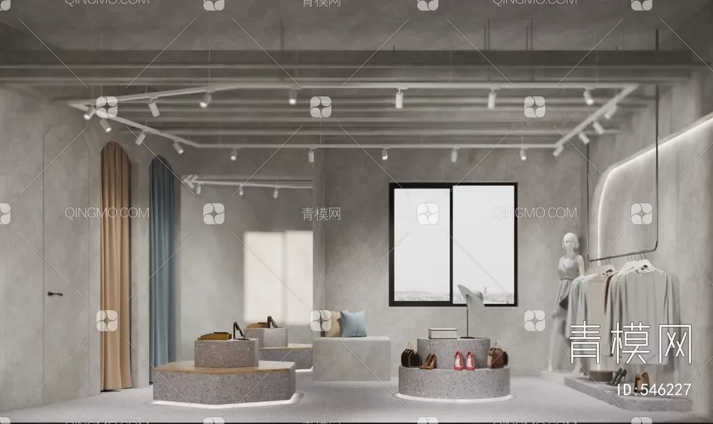 CLOTHES SHOP – 3D MODELS – DECOR – 133 – PRO CLOTHES SHOP – 3D MODELS – DECOR – 133 – PRO