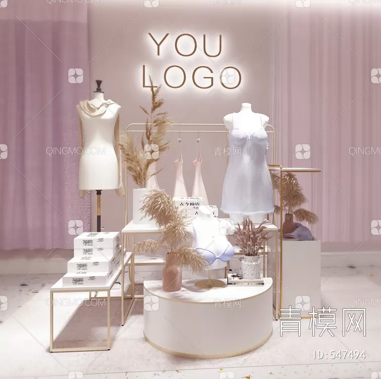 CLOTHES SHOP – 3D MODELS – DECOR – 136 – PRO CLOTHES SHOP – 3D MODELS – DECOR – 136 – PRO