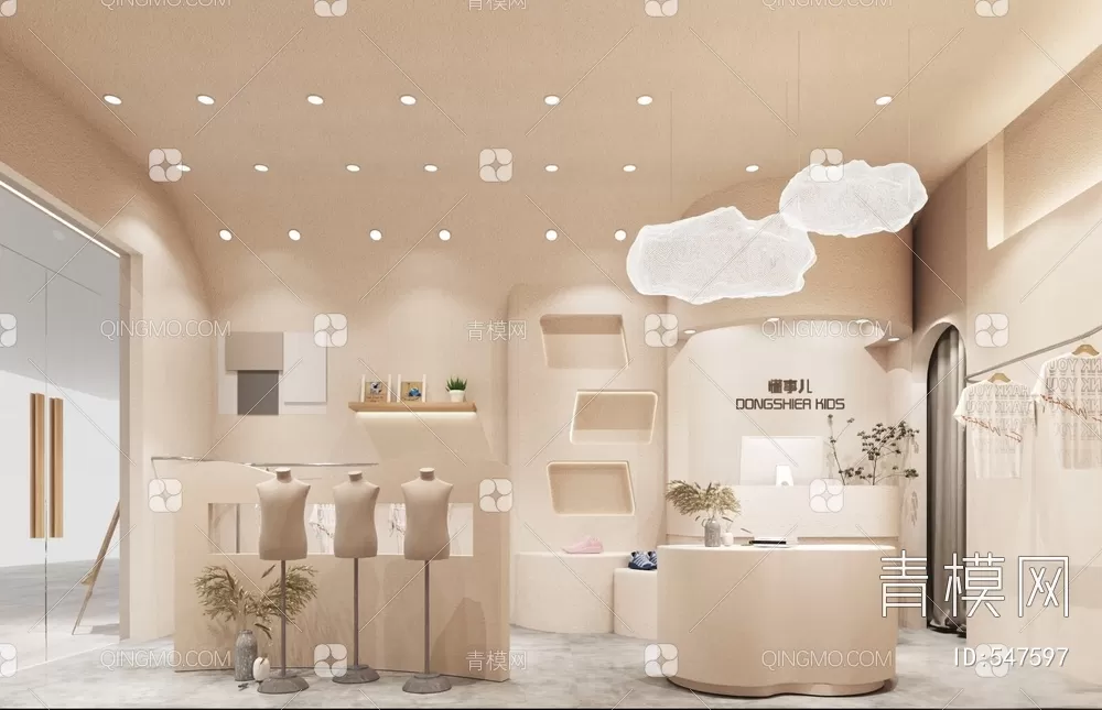 CLOTHES SHOP – 3D MODELS – DECOR – 137 – PRO CLOTHES SHOP – 3D MODELS – DECOR – 137 – PRO