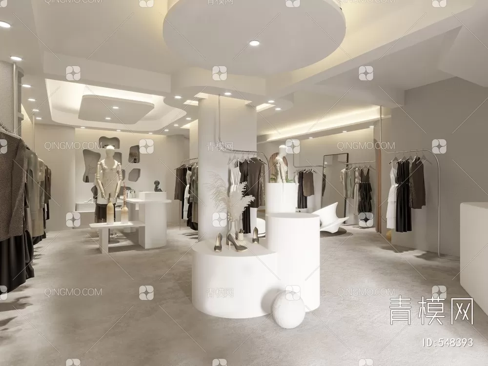 CLOTHES SHOP – 3D MODELS – DECOR – 138 – PRO CLOTHES SHOP – 3D MODELS – DECOR – 138 – PRO