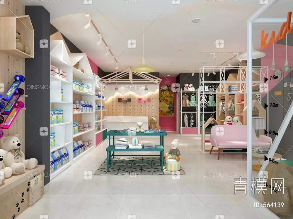 CLOTHES SHOP – 3D MODELS – DECOR – 145 – PRO CLOTHES SHOP – 3D MODELS – DECOR – 145 – PRO