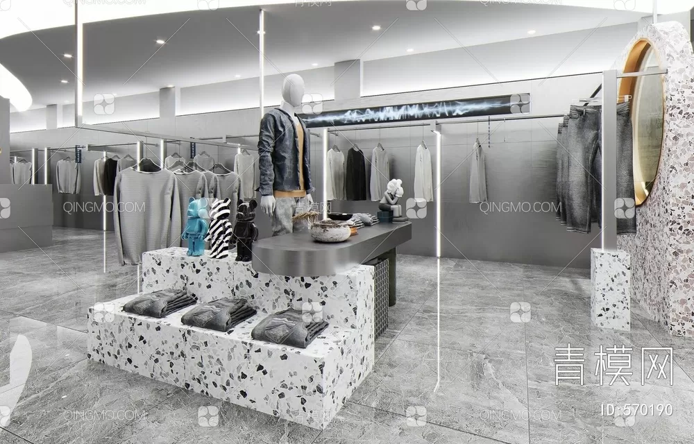 CLOTHES SHOP – 3D MODELS – DECOR – 150 – PRO CLOTHES SHOP – 3D MODELS – DECOR – 150 – PRO