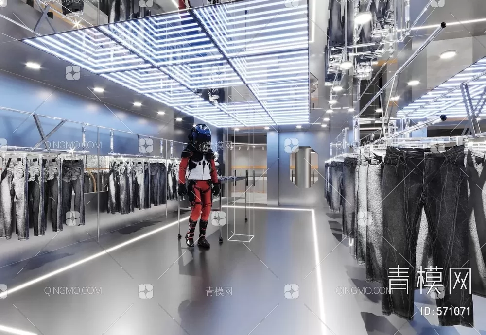 CLOTHES SHOP – 3D MODELS – DECOR – 152 – PRO CLOTHES SHOP – 3D MODELS – DECOR – 152 – PRO