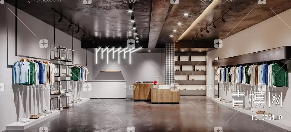 CLOTHES SHOP – 3D MODELS – DECOR – 154 – PRO CLOTHES SHOP – 3D MODELS – DECOR – 154 – PRO