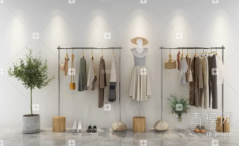 CLOTHES SHOP – 3D MODELS – DECOR – 159 – PRO CLOTHES SHOP – 3D MODELS – DECOR – 159 – PRO