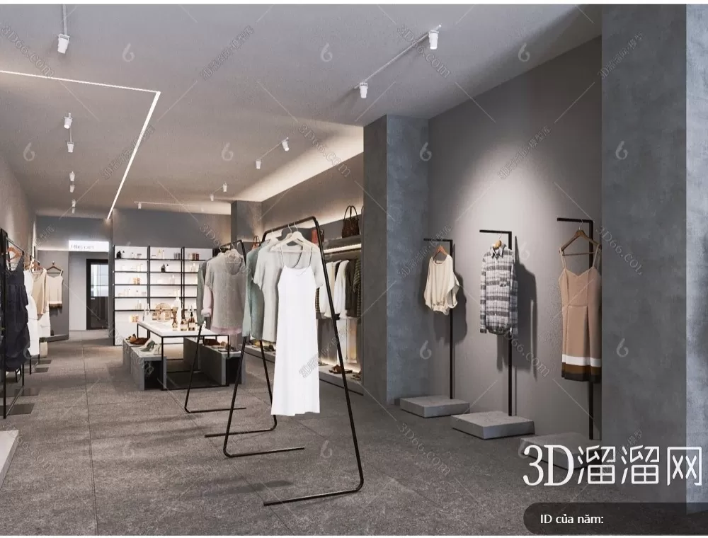 CLOTHES SHOP – 3D MODELS – DECOR – 165 – PRO CLOTHES SHOP – 3D MODELS – DECOR – 165 – PRO