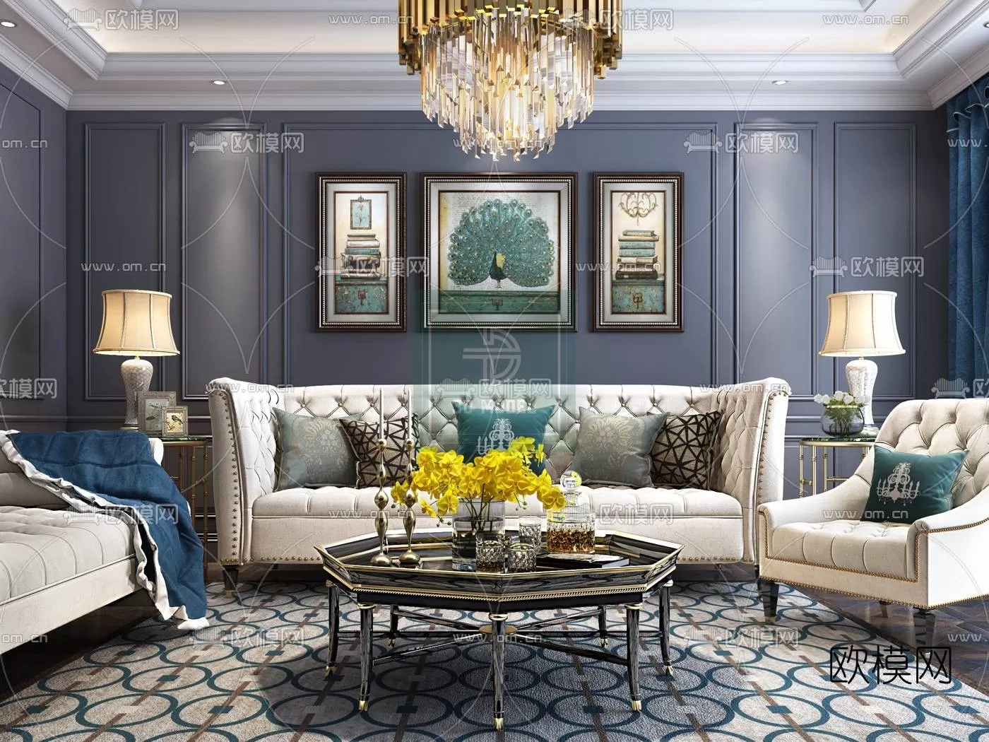 SOFA – 3D MODELS – 3DS SKY – 018 – PRO