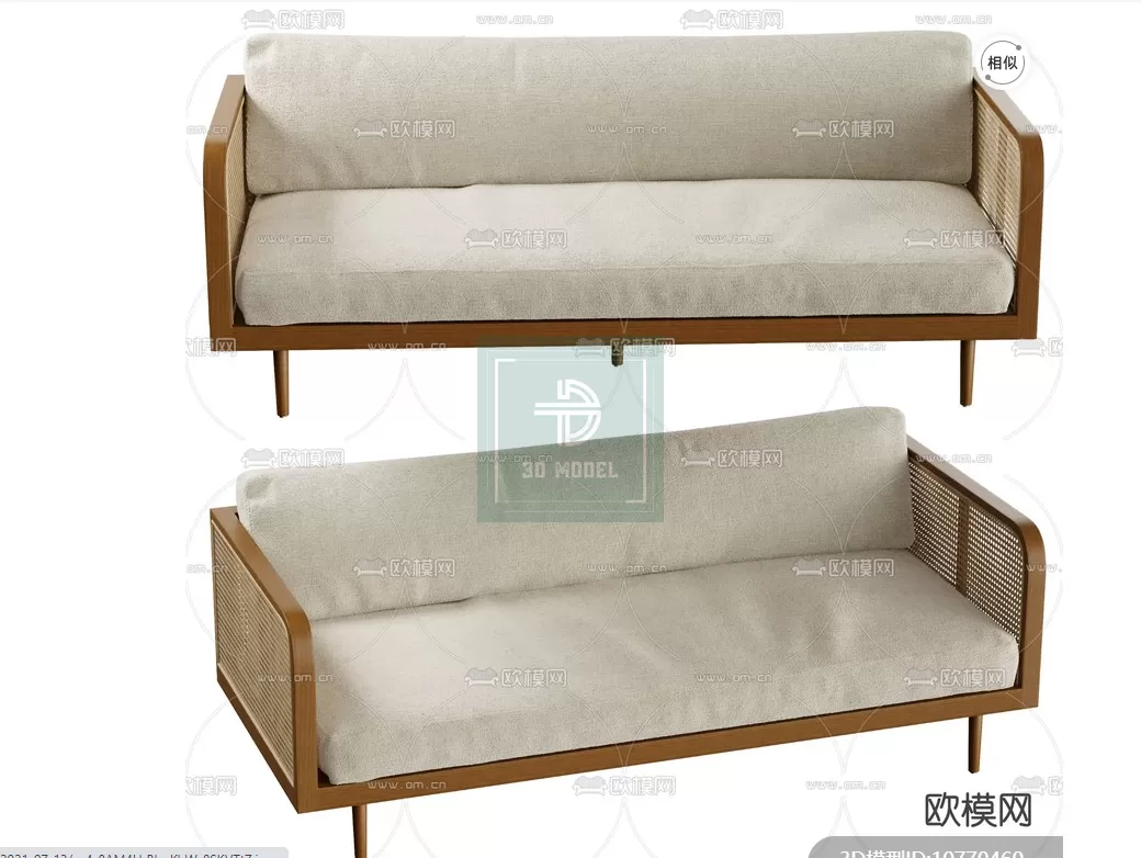 SOFA – 3D MODELS – 3DS SKY – 025 – PRO