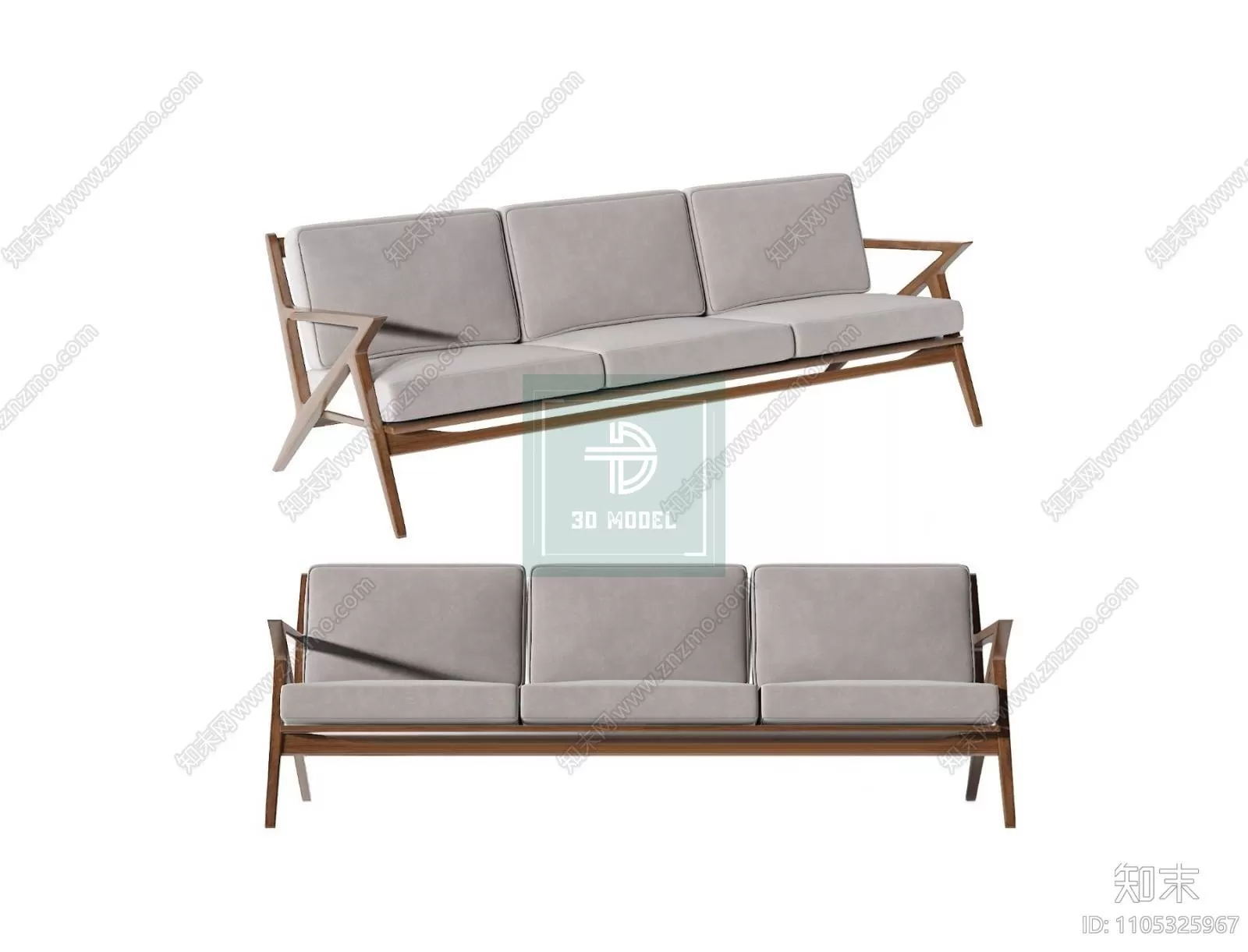 SOFA – 3D MODELS – 3DS SKY – 038 – PRO