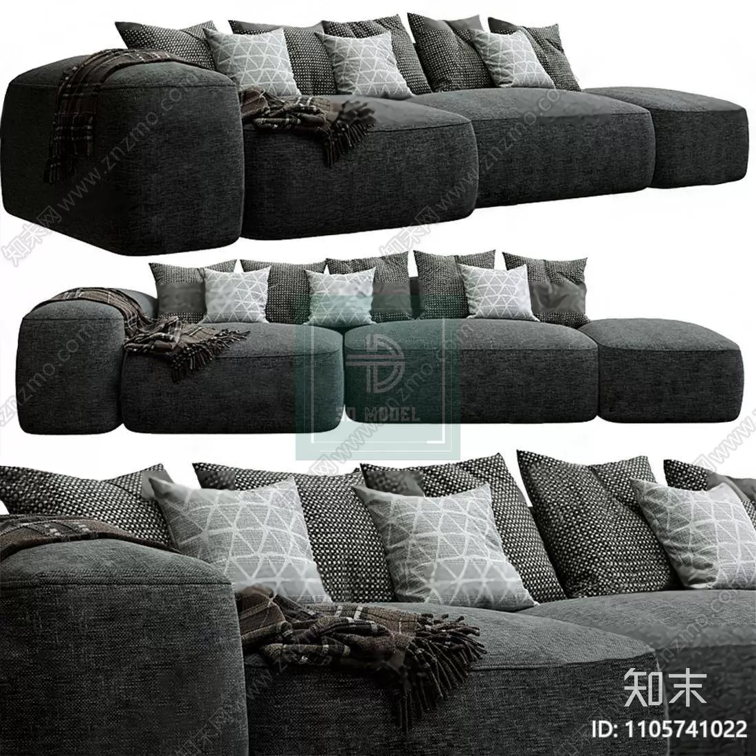 SOFA – 3D MODELS – 3DS SKY – 040 – PRO
