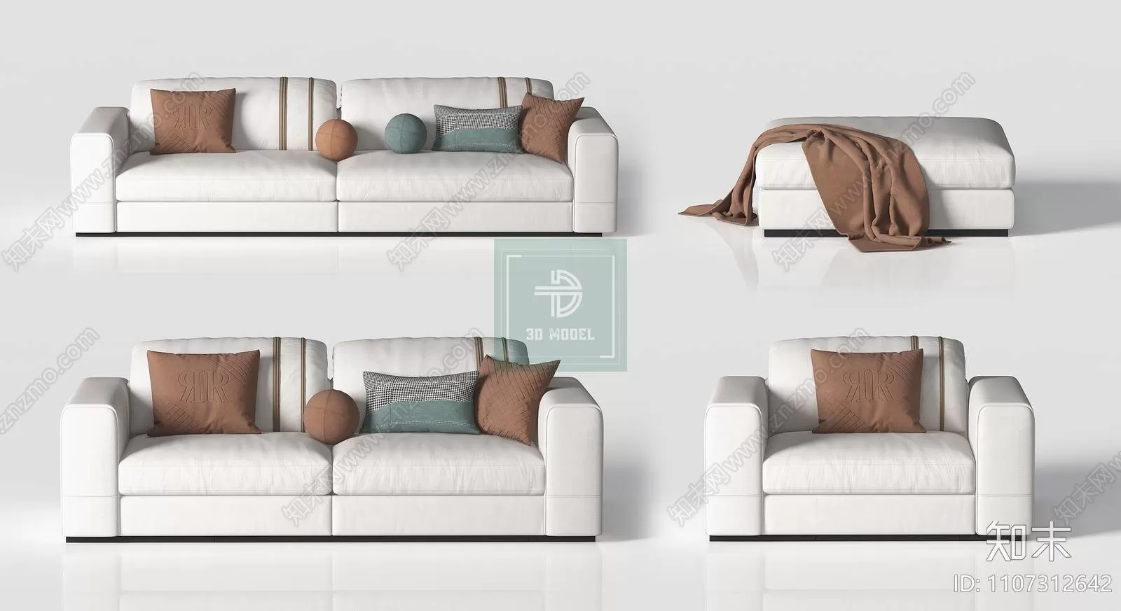 Sofa 3d Models 3ds Sky 045 Pro 3dsky Decor Helper