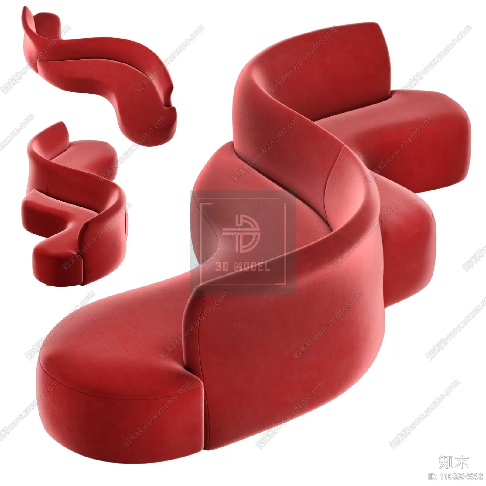 SOFA – 3D MODELS – 3DS SKY – 049 – PRO