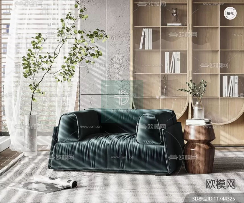 SOFA – 3D MODELS – 3DS SKY – 073 – PRO