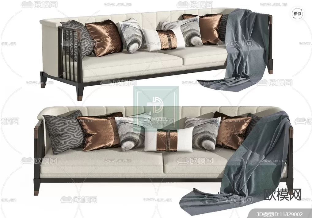 SOFA – 3D MODELS – 3DS SKY – 085 – PRO