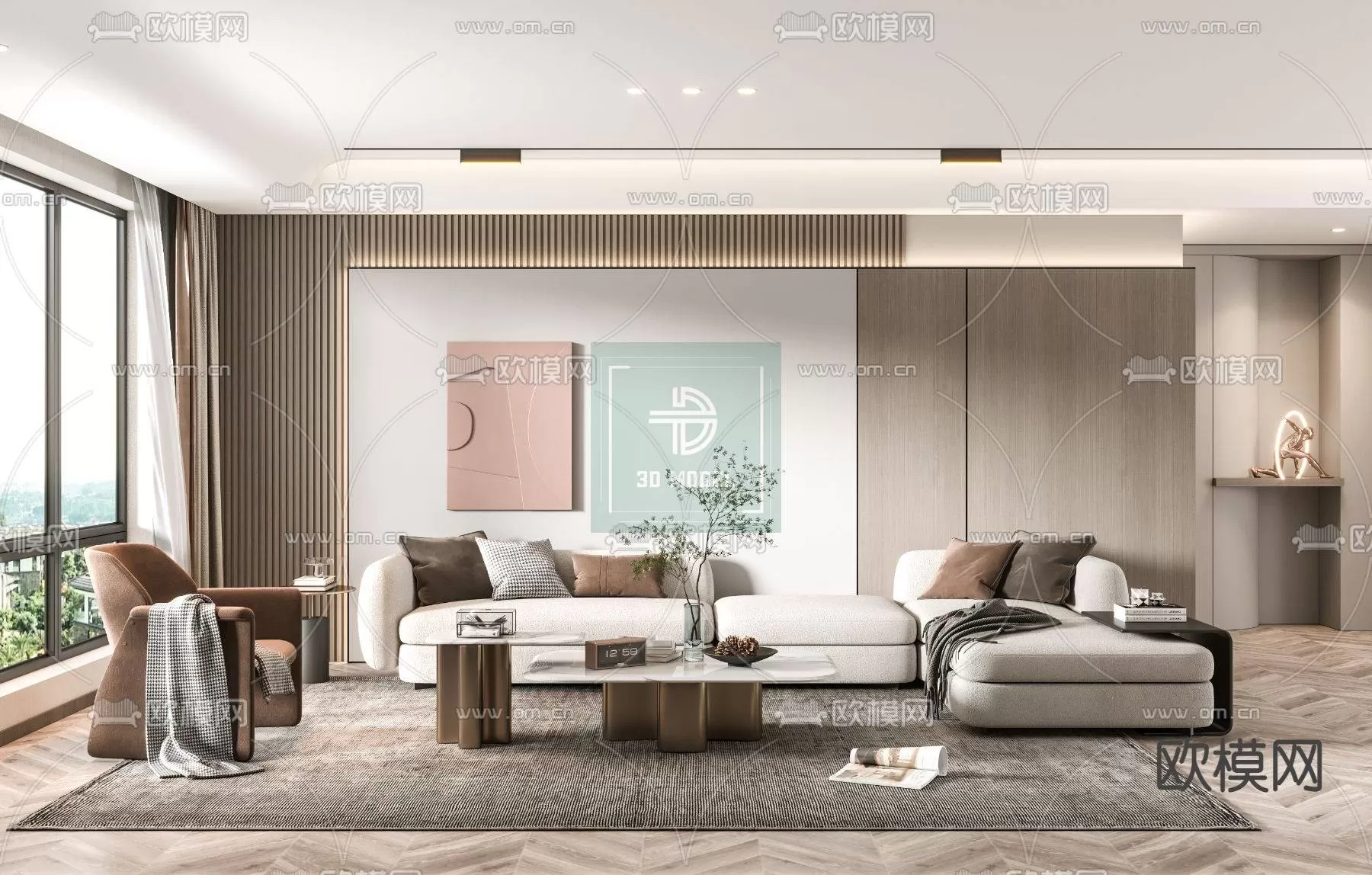 SOFA – 3D MODELS – 3DS SKY – 094 – PRO