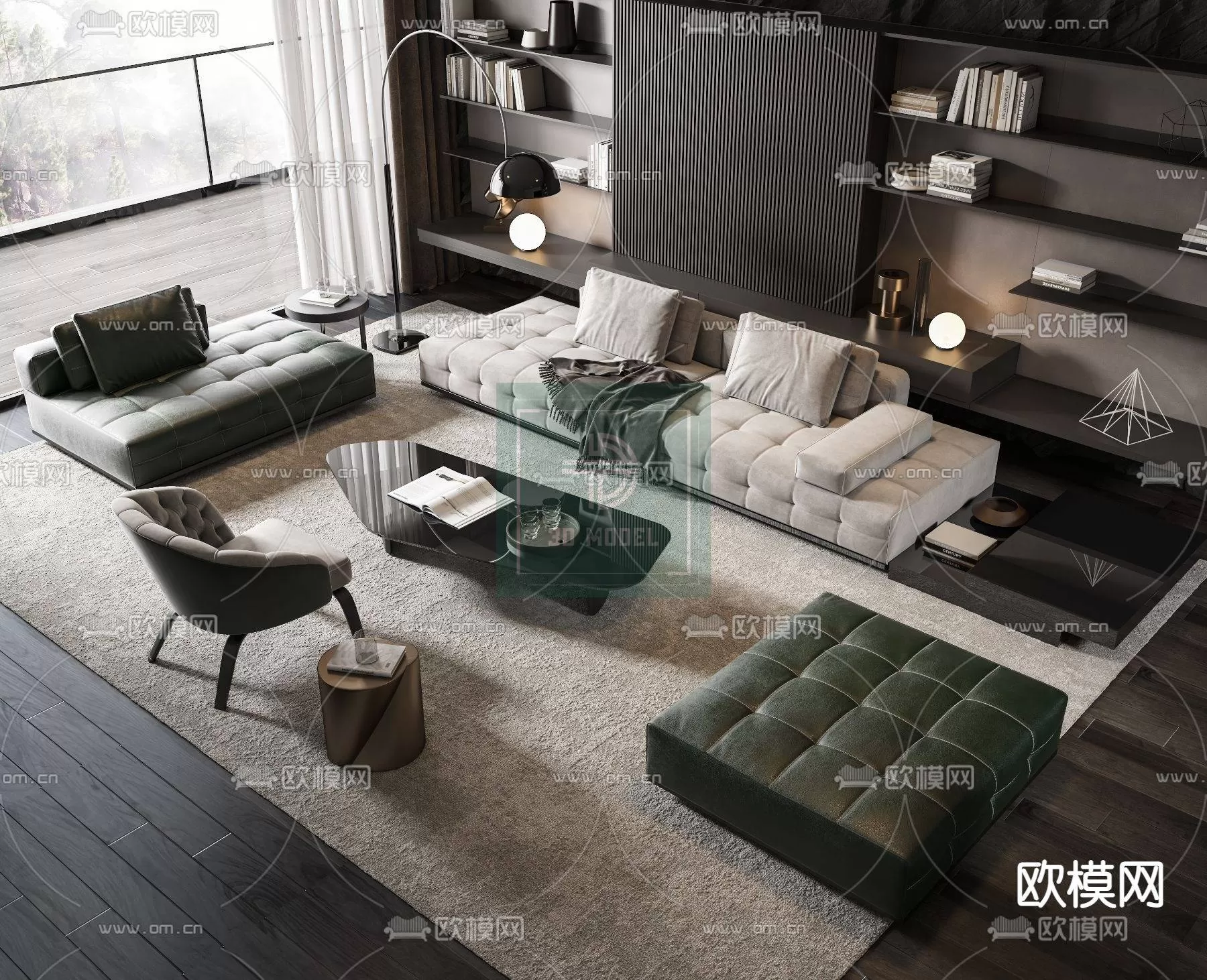 SOFA – 3D MODELS – 3DS SKY – 116 – PRO